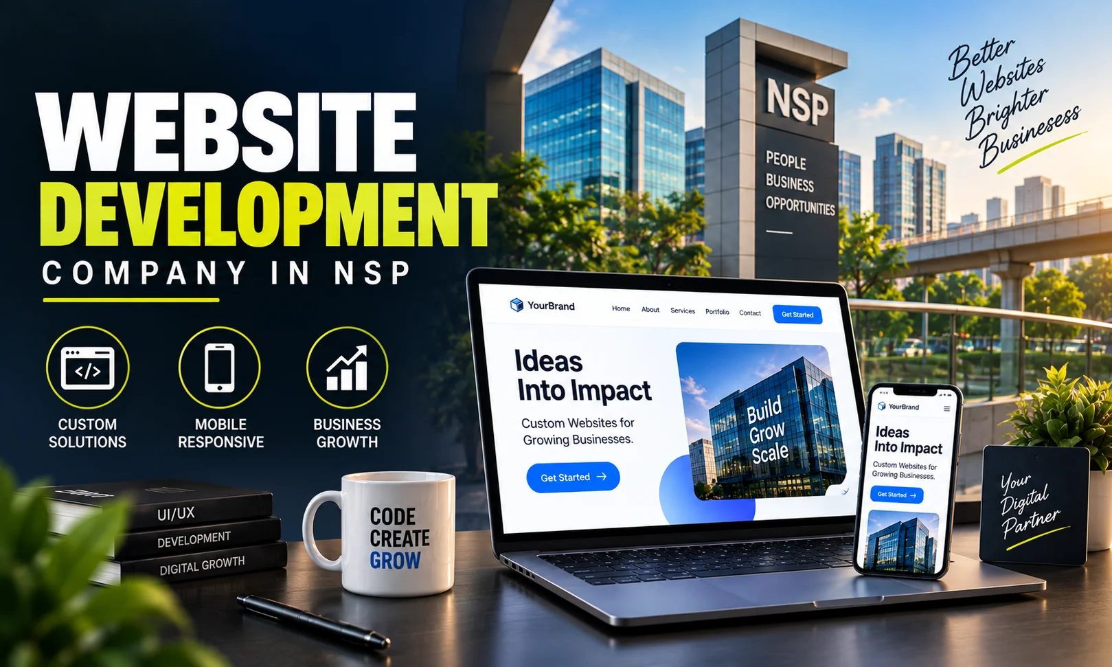 Website Development Company in NSP